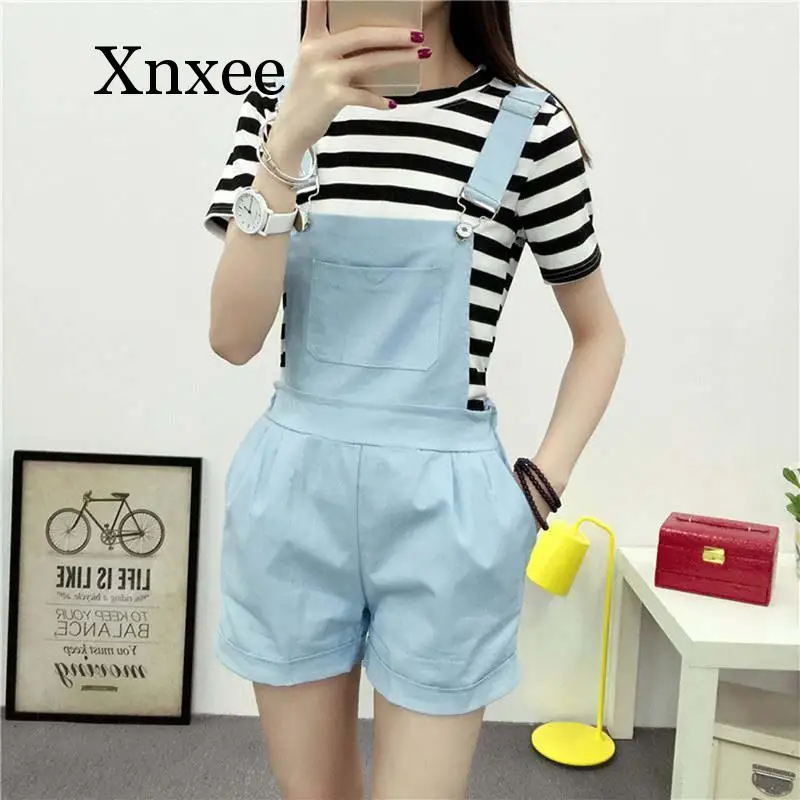 

Короткий джинсовый комбинезон, Женский Летний комбинезон, весенний джинсовый комбинезон с шортами, розовый/белый/черный комбинезон