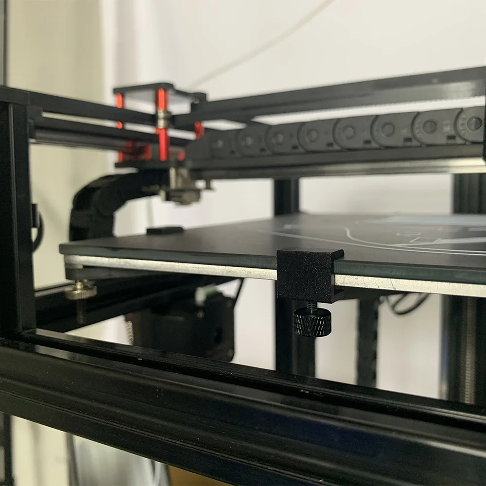 3DSWAY 3D Pritner Запчасти 4/8 шт. Стекло с подогревом зажим радиатор клип Алюминиевый