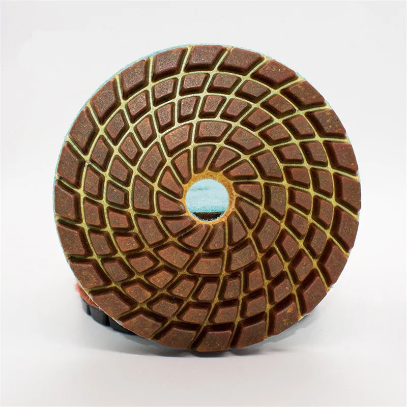 Бриллиант из смолы 3-ступенчатое шлифовальный круг для резки камня 6 мм толщиной