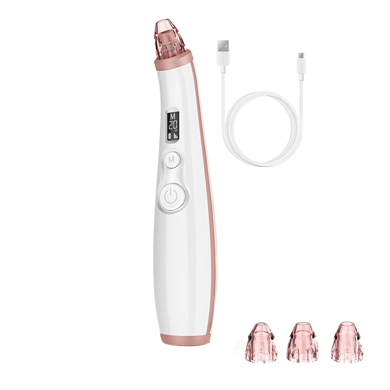 Прибор для вакуумной чистки лица поры акне Удаление прыщей ручка на нос Уход за