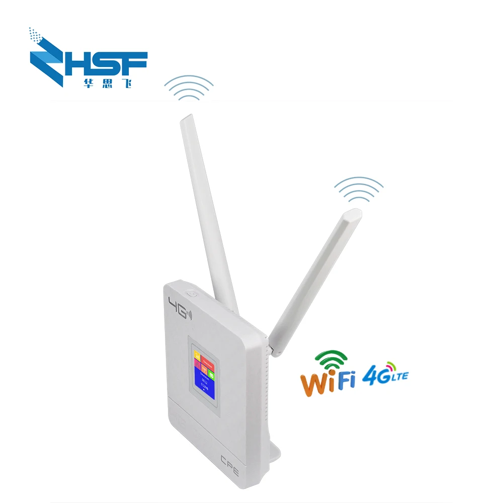 Unlocked 4G router external antenna WiFi hotspot wireless 3G Wifi WAN LAN RJ45 broadband CPE with Cim card slot | Компьютеры и офис