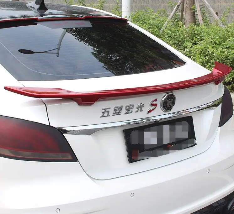 Спойлер для гаражей Morris MG6 2016 2019 спойлер GTK высокого качества ABS Материал заднее