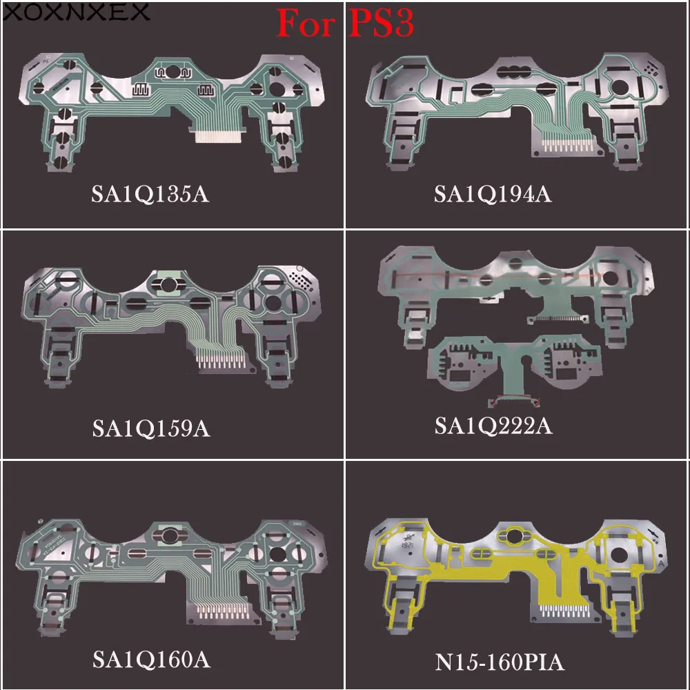 Для Dualshock PS4 Pro Slim JDM 030 040 055 проводящая пленка для контроллера клавиатуры гибкий