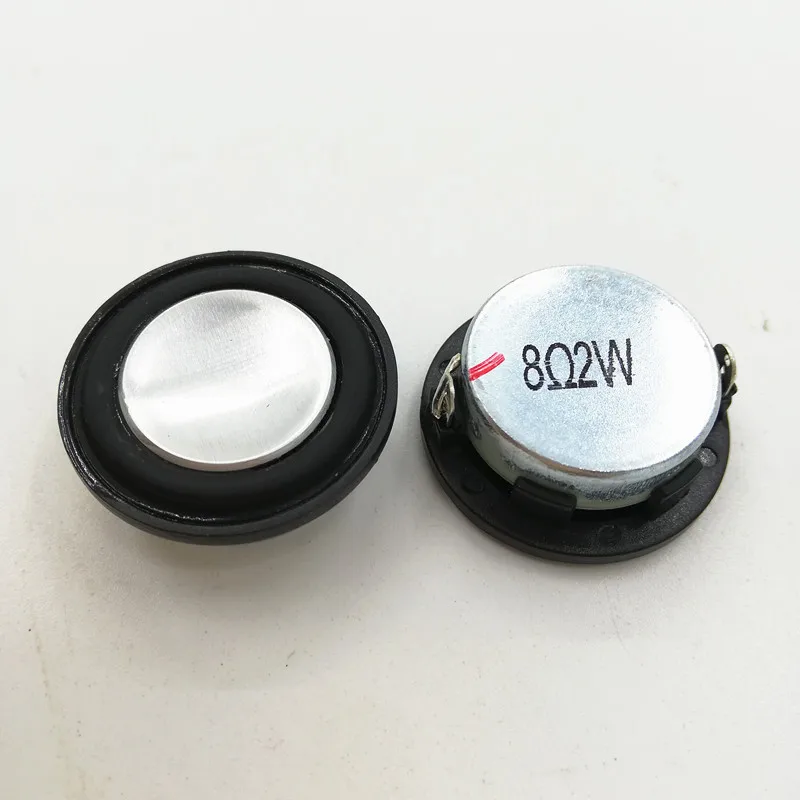 2pcs 28MM 8 Ohm 2 W 1 Inch HIFI Speakers Small Size Bluetooth Audio Full-range Mini Speaker Rubber Edge Material | Автомобили и