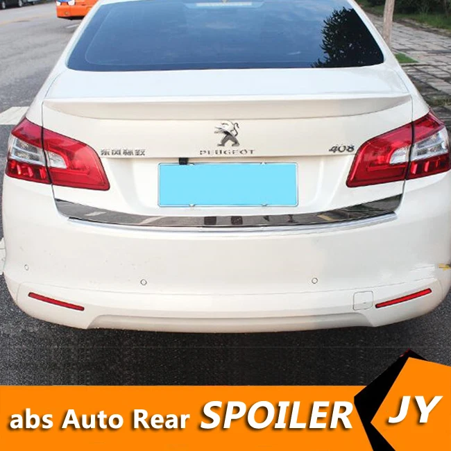 Спойлер для Peugeot 408 спойлер 2014 2016 высококачественный из АБС пластика заднего