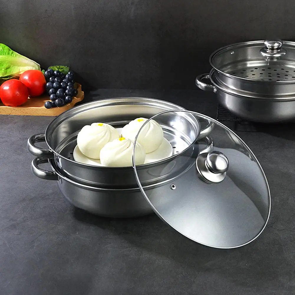 Высококачественный многофункциональный суповый паровой горшок из нержавеющей