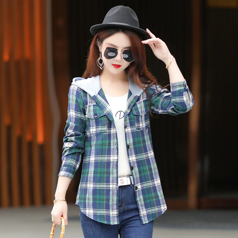 Женская модная Повседневная Толстовка с длинным рукавом 5 цветов фланелевые