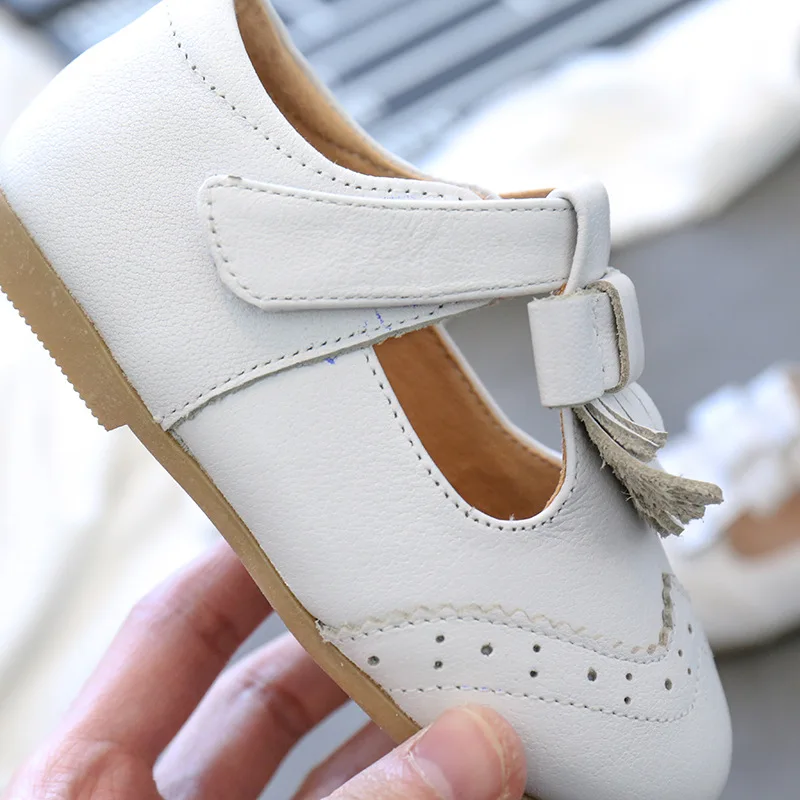 Новинка Сезон весна Обувь с бантом для маленьких девочек принцессы малышей