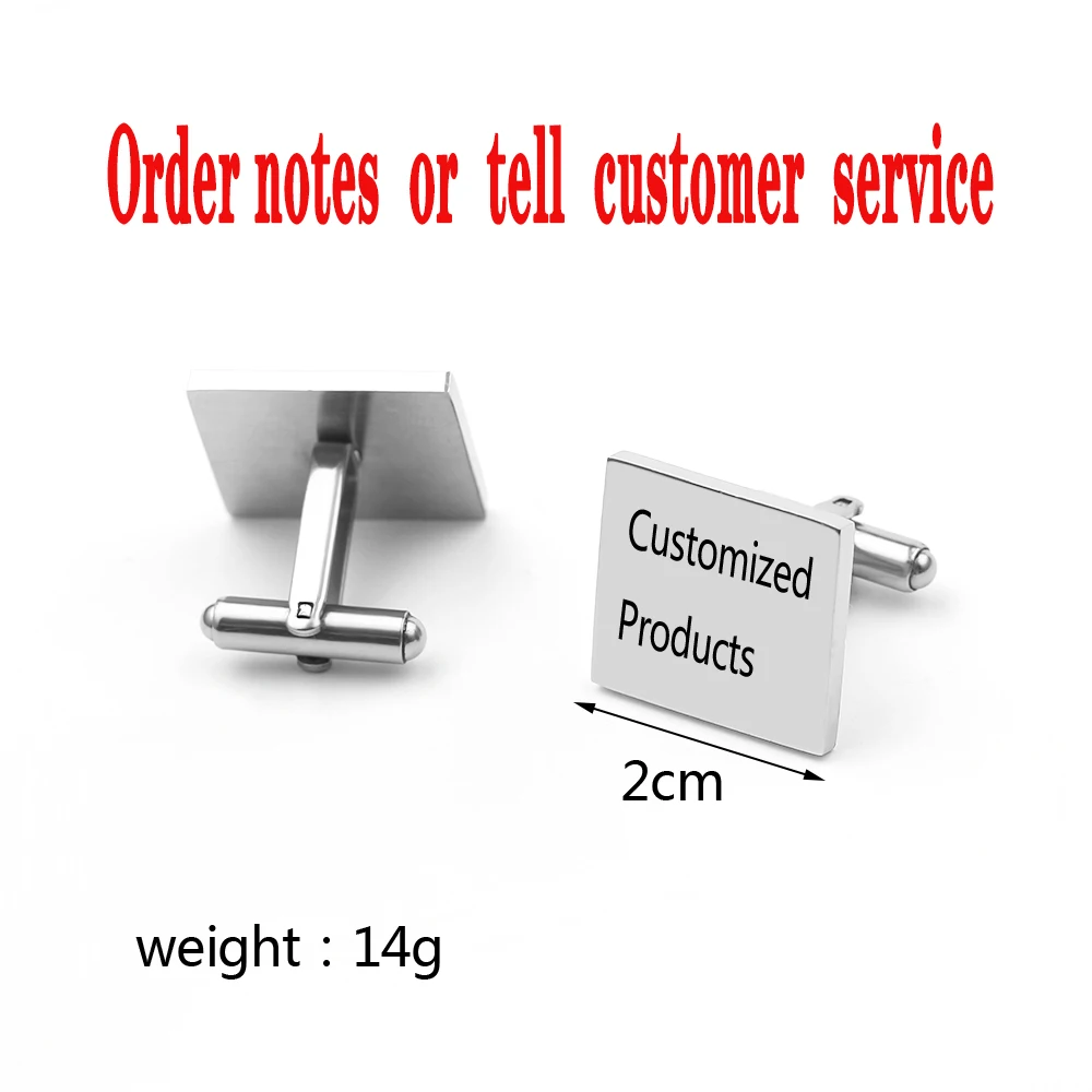 Персонализированные серебряные запонки в форме сердца на заказ годовщина