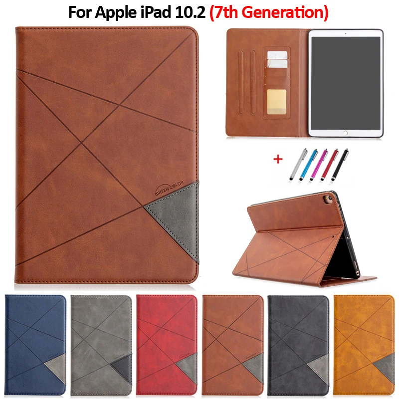 

Чехол-книжка для iPad 10,2, 2019, из искусственной кожи