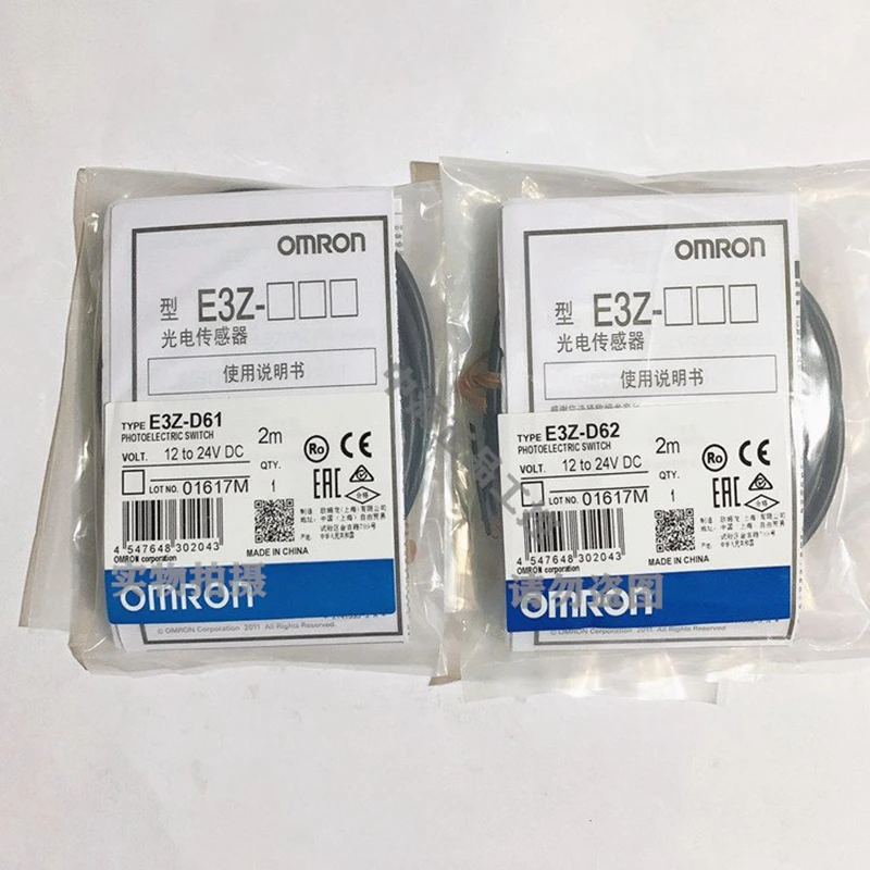 

1 шт фотоэлектрический включатель Omron E3Z-D61 E3Z-D62 E3Z-D81 E3Z-D82 E3Z-R61 T61 AQ1H1075