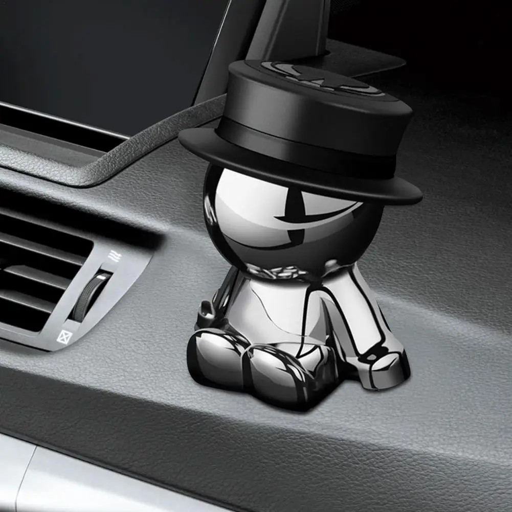 

New Aluminum Alloy Villain Car Dashboard Magnetic Phone Holder Universal