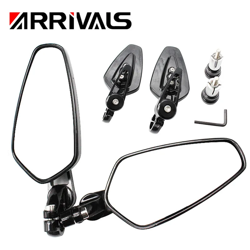 Зеркало мотоциклетное заднего вида 1 пара 7/8 дюйма 22 мм|Боковые зеркала и