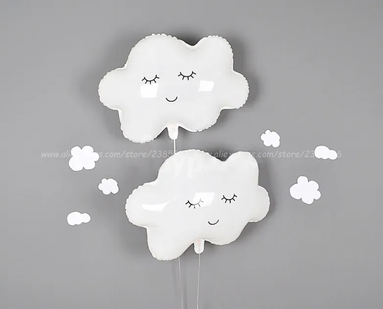 Радужный воздушный шар смайлик солнце облако алюминиевые воздушные шары для дня