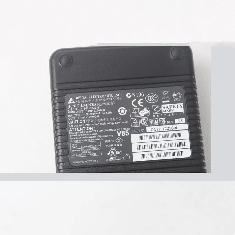 Genuine 12V 20A 240W 5.5x2.5mm Delta EADP-220AB B AC Adapter Power Supply Charger For 341-0222-01 Fit 18A Laptop | Компьютеры и офис