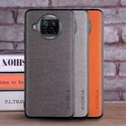 Чехол для Xiaomi Mi 10T Lite 5G, роскошный текстильный кожаный мягкий ТПУ Жесткий чехол для телефона xiaomi mi 10t lite