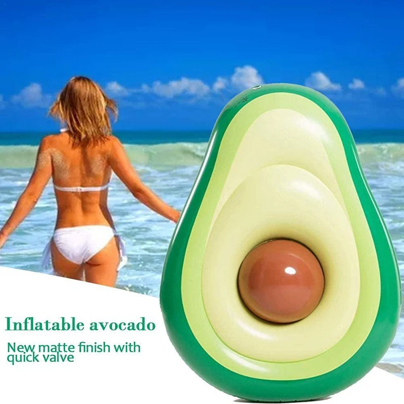 Лидер продаж плавательное кольцо AD Avocado надувной гигантский плавающий бассейн