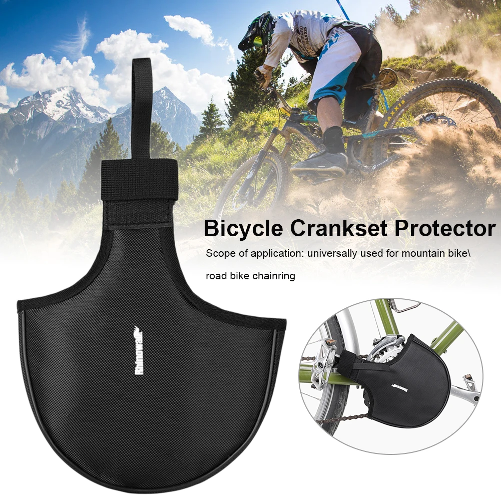 

Bicycle Crankset Protector Cover Bike Chainring Guard Cover Anti-Scratch Dust Cover Crank Protection Bike Accessories