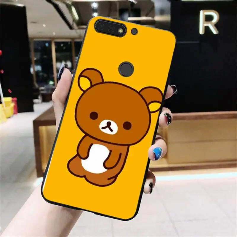 

Cute rilakkuma Phone Case For Huawei Honor 7C 7A 8X 9X 8A 10i 20lite 10 9lite 10lite 20 8C 8S 7S 9A 10X lite