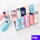 Трусы женские хлопковые бесшовные, 7 шт.лот, 3XL, 4XL