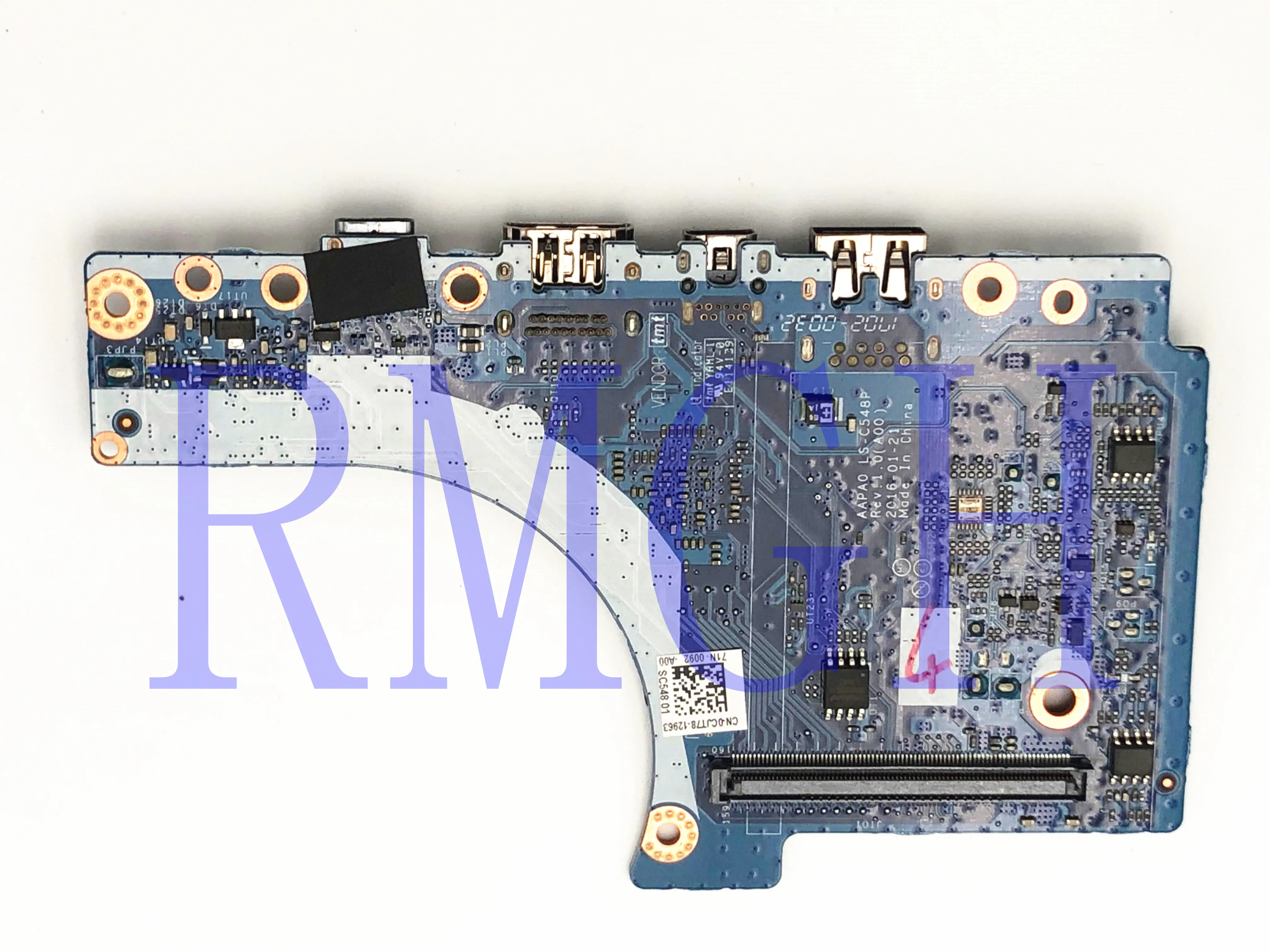 

Схема для Dell Precision 15 7510, lado / USB / Mini DP/HDMI, CJT78 LS-C548P 0CJT78