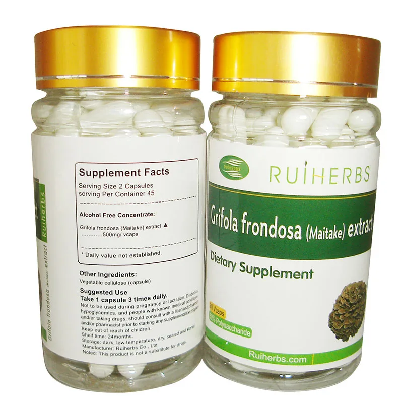 

3Bottles Maitake Mushroom Extract Capsule 270Counts for Immune Support System, Build Energy
