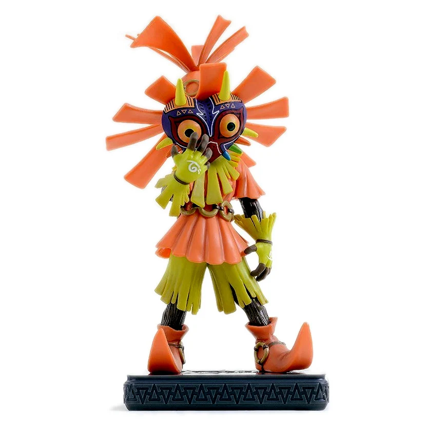 Zelda фигурка легенда о Зельде череп ребенок Majoras Mask модель игрушки без