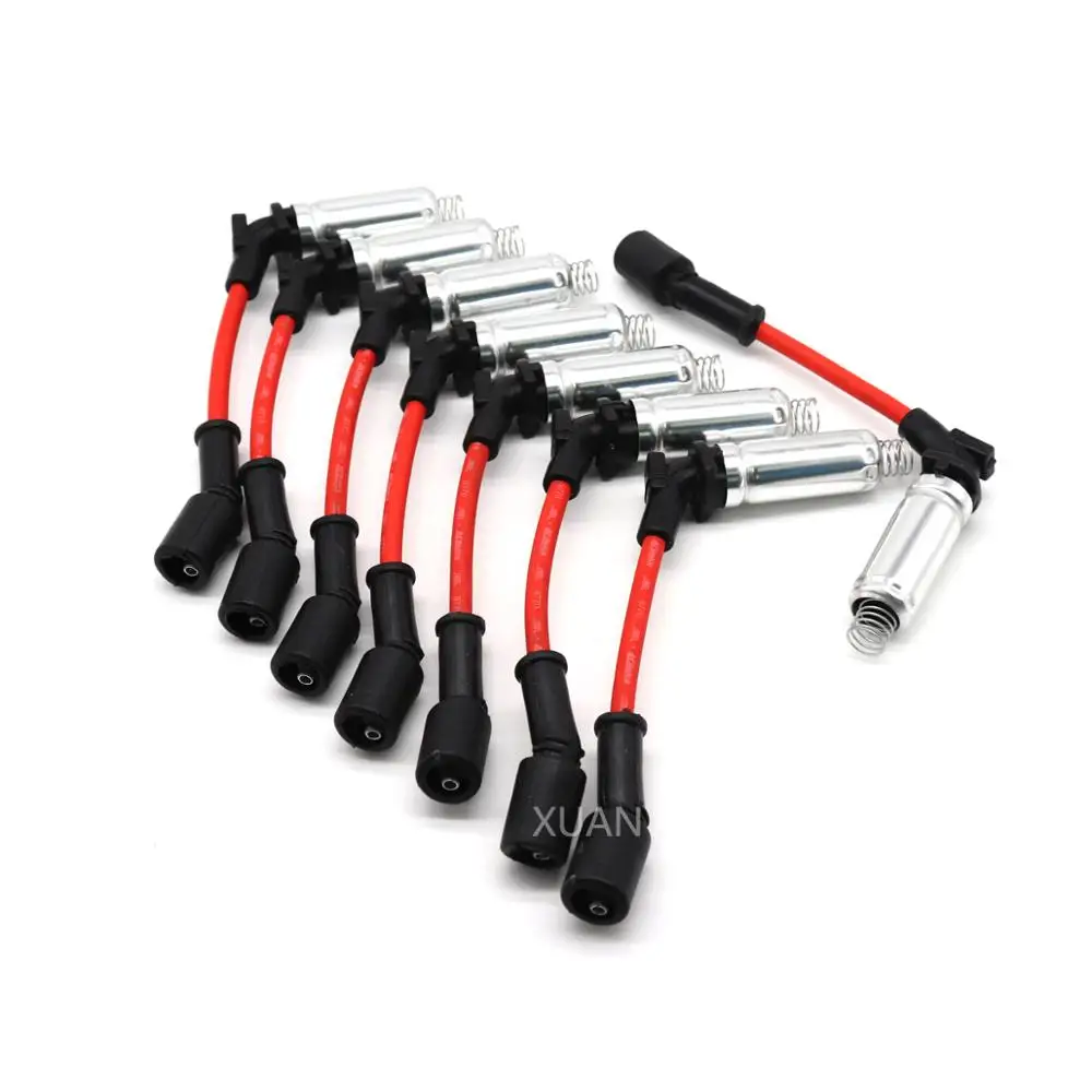 Набор проводов зажигания XUAN 8 шт. набор кабелей свечей 48322R для Chevrolet Avalanche GMC Envoy Yukon