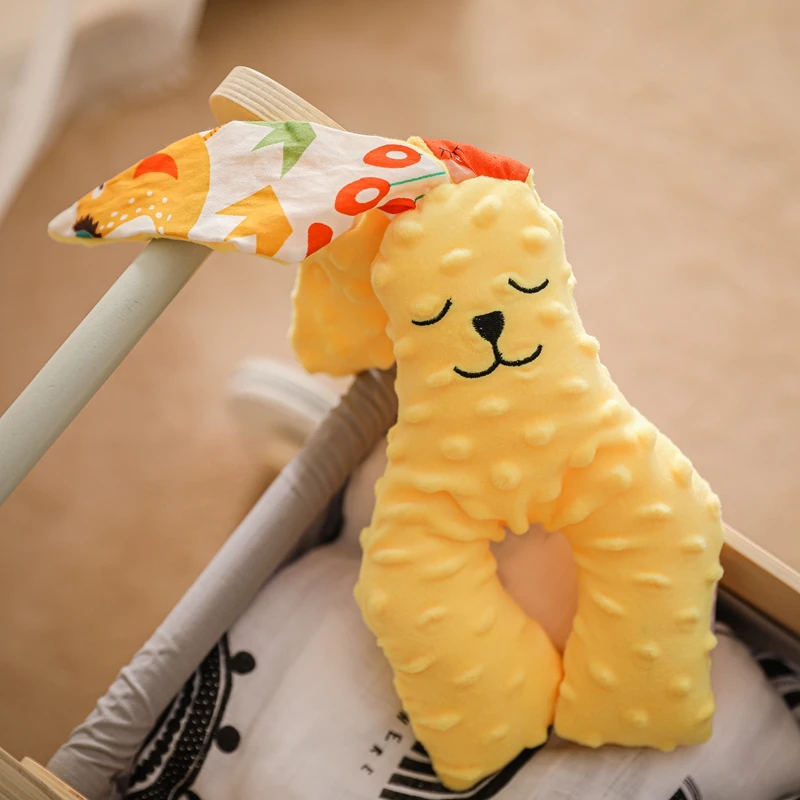 

5 Colors Cute Rabbit Stuffed Plush Doll Toys PP Cotton Soft Animals Plush Toys Pillow Kids Sleeping Back Cushion Accompany Doll