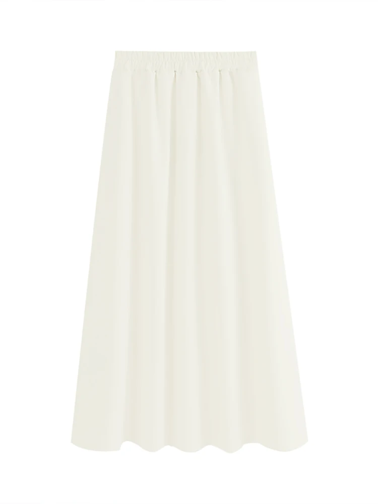 

Skirt women's summer thin, this year's popular cover Hip Bag hip skirt show thin foreign style, medium length high waist A-line