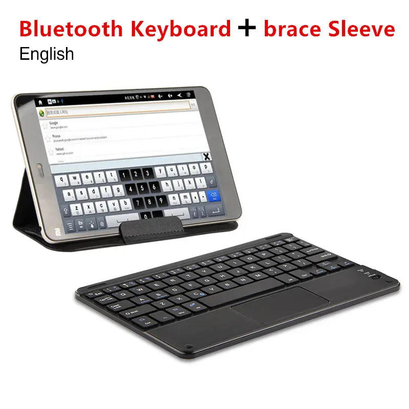 Keyboard English Bluetooth клавиатура для Samsung Galaxy Tab S2 8,0 планшетный ПК SM-T710 T715 T713 T719 беспроводная клавиатура Android Windows сенсорный Чехол - Цвет: Keyboard English
