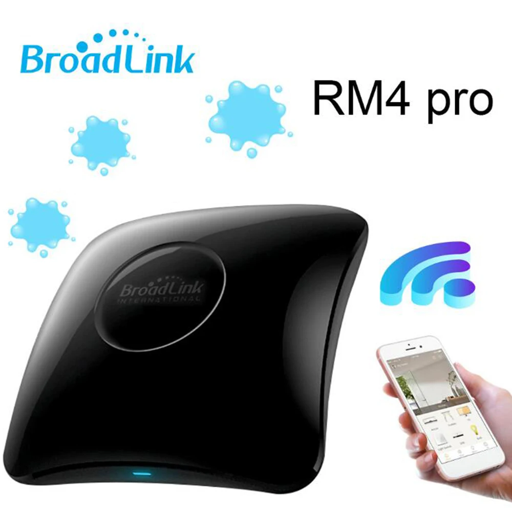 

Универсальный пульт дистанционного управления BroadLink RM4 Pro с Wi-Fi, ИК-радиочастотный переключатель, автоматические устройства для умного дома,...