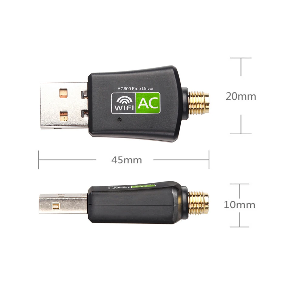 USB Wi-fi адаптер Creacube для ПК 600 Мбит/с 5 8 ГГц