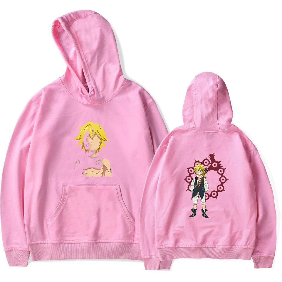 Толстовка Мужская/женская с капюшоном и надписью The Seven | Мужская одежда