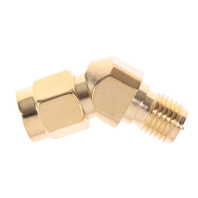 

1pc SMA Male To SMA Female 45 135 Degree Bevel Adapter Connector For FPV Goggle Antenna 2cm