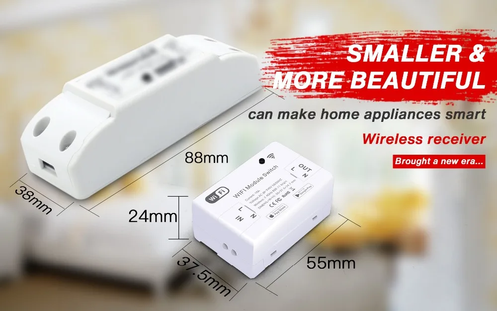 BSEED умный Wifi переключатель мониторинг Wifi умный переключатель DIY Wifi переключатель домашняя Автоматизация работает с Tuya Google Home