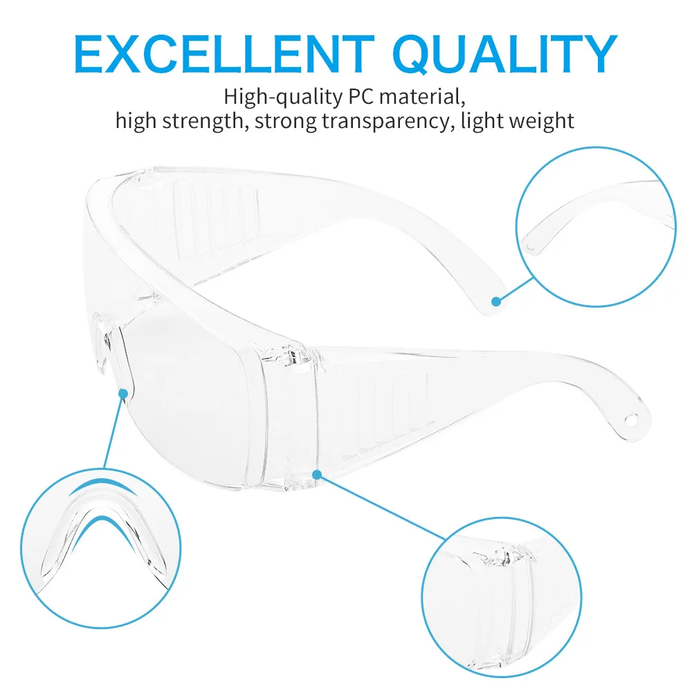 Защитные очки профессиональные анти слюна Дандер пыльца пыль для защиты глаз