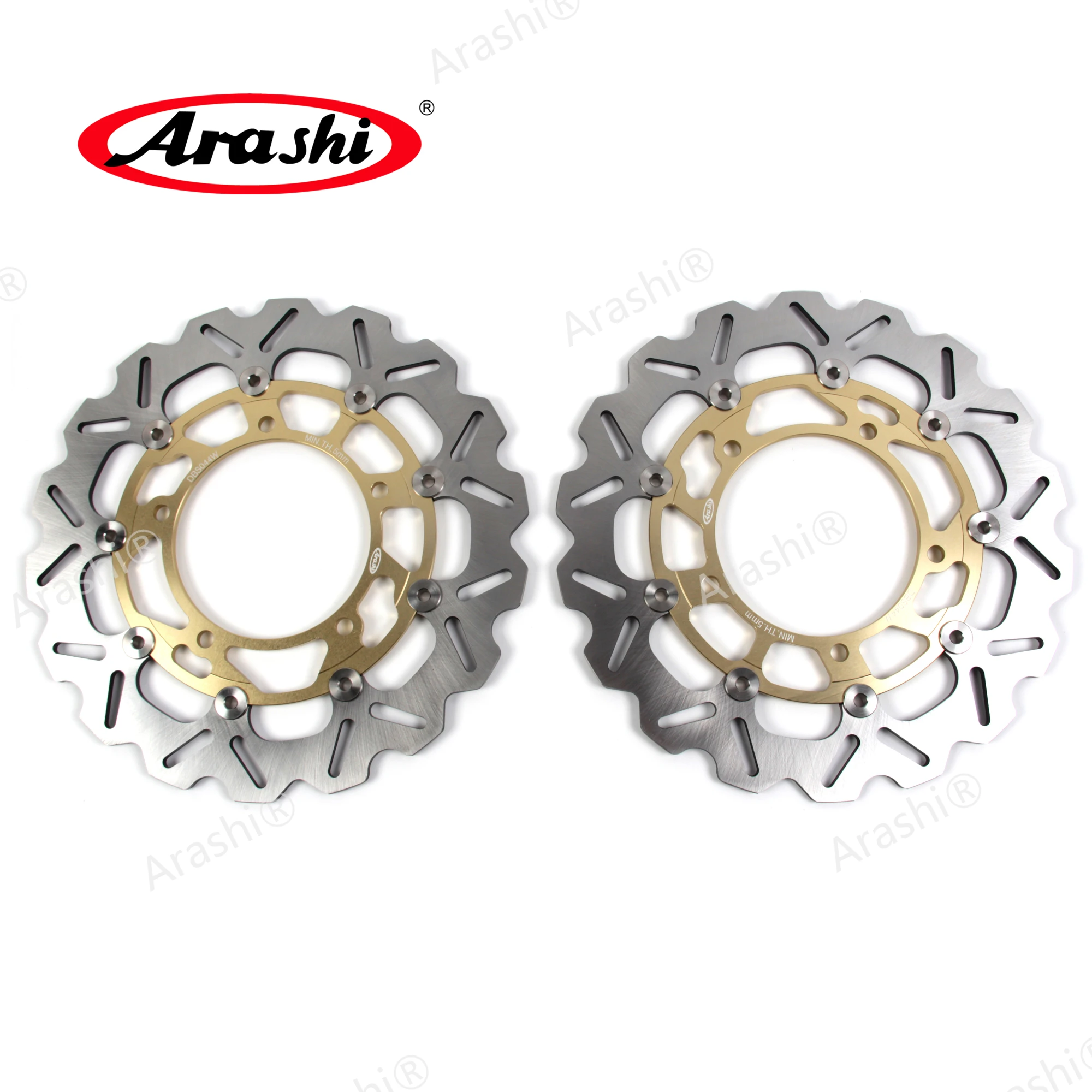 Передний тормозной диск ARASHI для SUZUKI GSF BANDIT 1200 2006 CNC Тормозные диски роторы GSF1200 1250