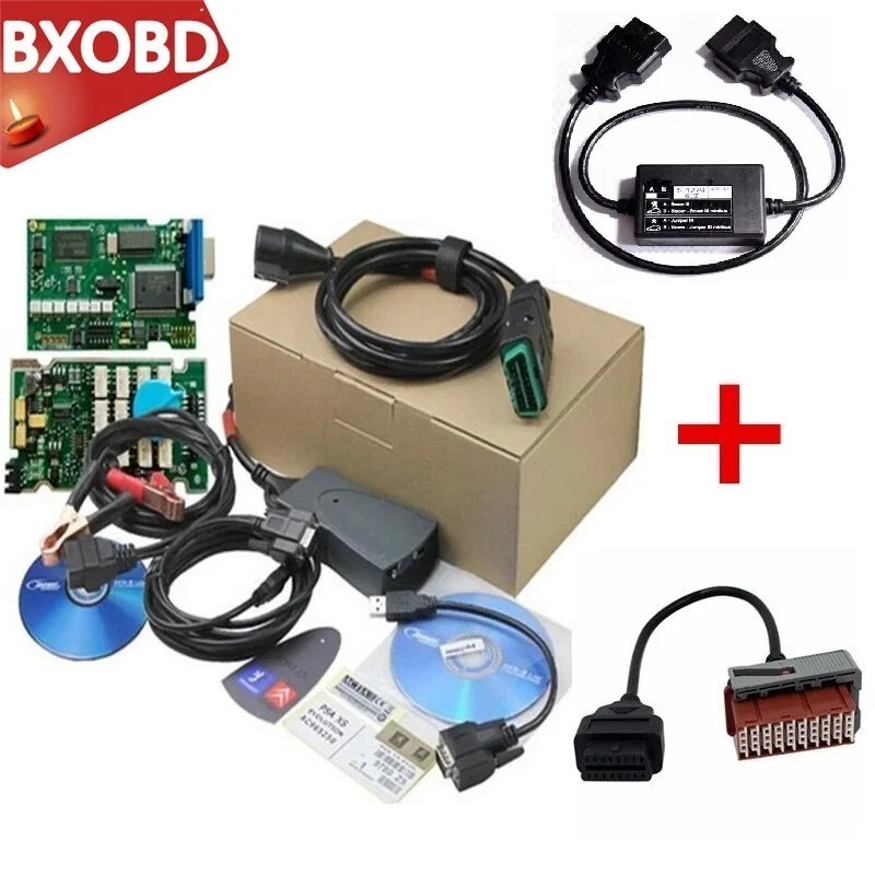 Сканер Lexia 3 PP2000 с полным чипом Diagbox Lexia3 PSA XS Evolution + 30PIN S1279 модуль для тестера Peugeot |