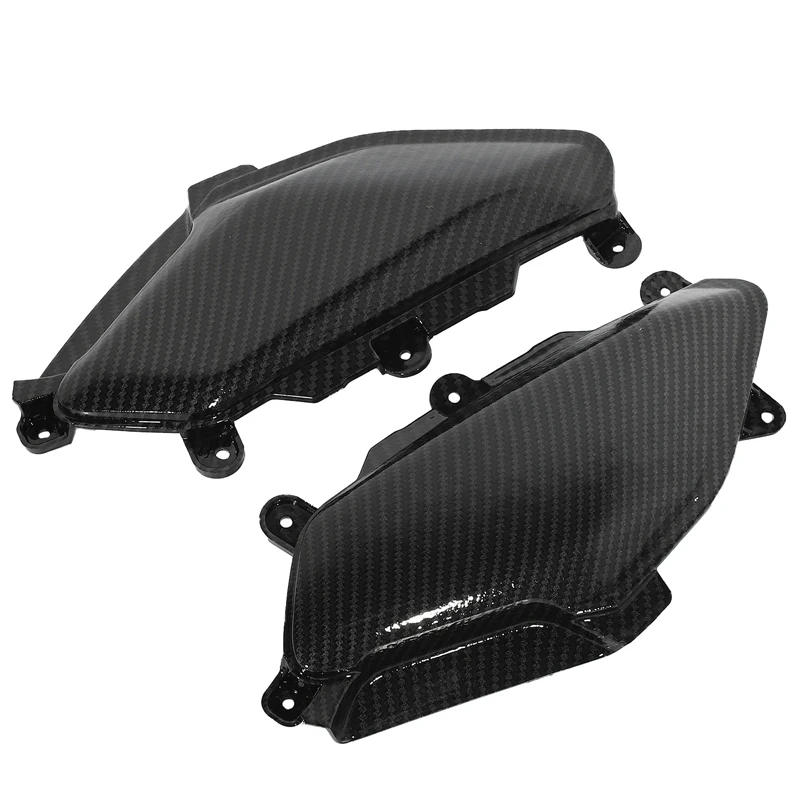 Задняя боковая крышка мотоцикла из углеродного волокна ABS декоративный Чехол для