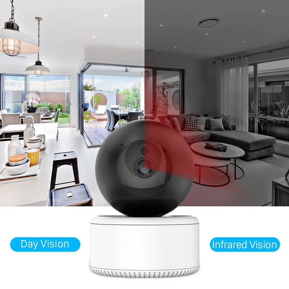 Купить IP-камера BESDER 2K 3 Мп, PTZ, 1536P/1080P, двухстороннее аудио, Wi-Fi