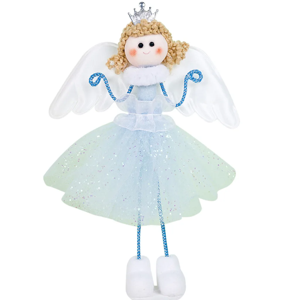 Милый ангел плюшевая кукла для девочек рождественская подвеска детский