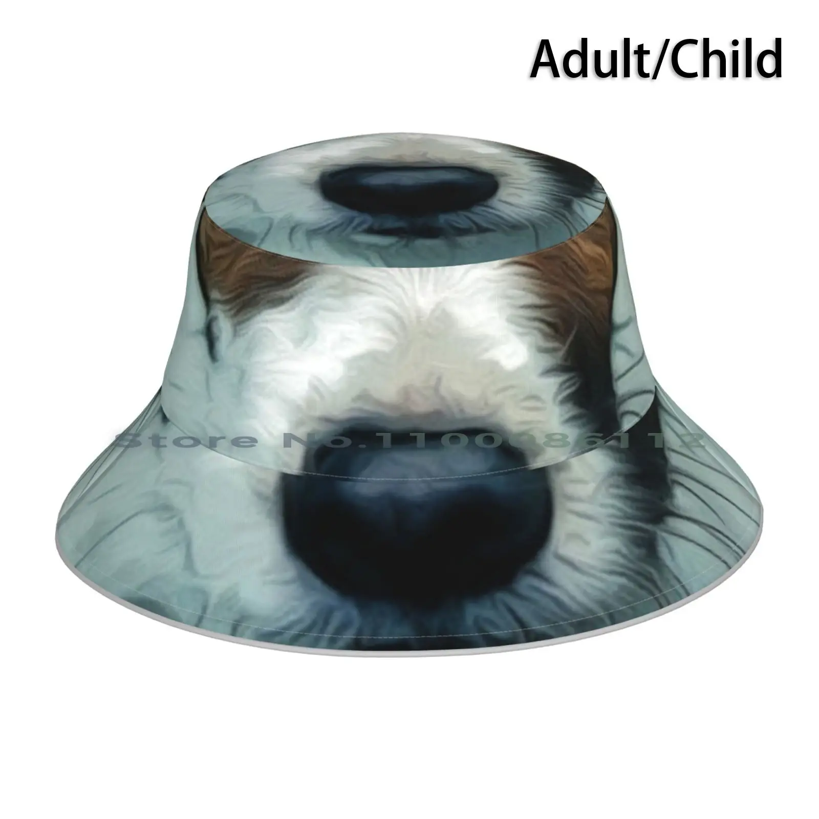 

Jack Russell Terrier Mouth Bucket Hat Sun Cap Cute Favorite Animal Funny Animal Muzzle Animal Mouth Dog Mouth Jack Terrier Jack