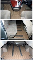 custom full set car floor mats trunk mats for right hand drive toyota vellfire 7 8 seats 2008 2002 waterproof durable carpets