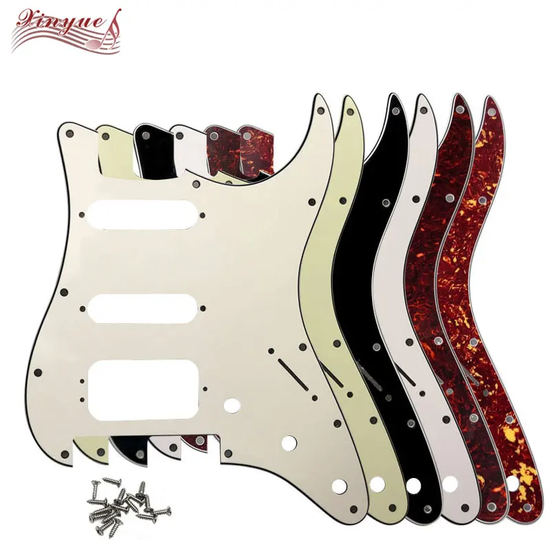 Детали для гитары Pleroo-для США 11 отверстий винтов с Floyd Rose Tremolo Brige St Hss Strat Pickguard