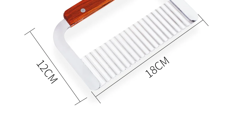 

Stainless steel potato knife wave knife spiker slicer cutting machine cut French fries ripple knife cut fancy fries knife tools