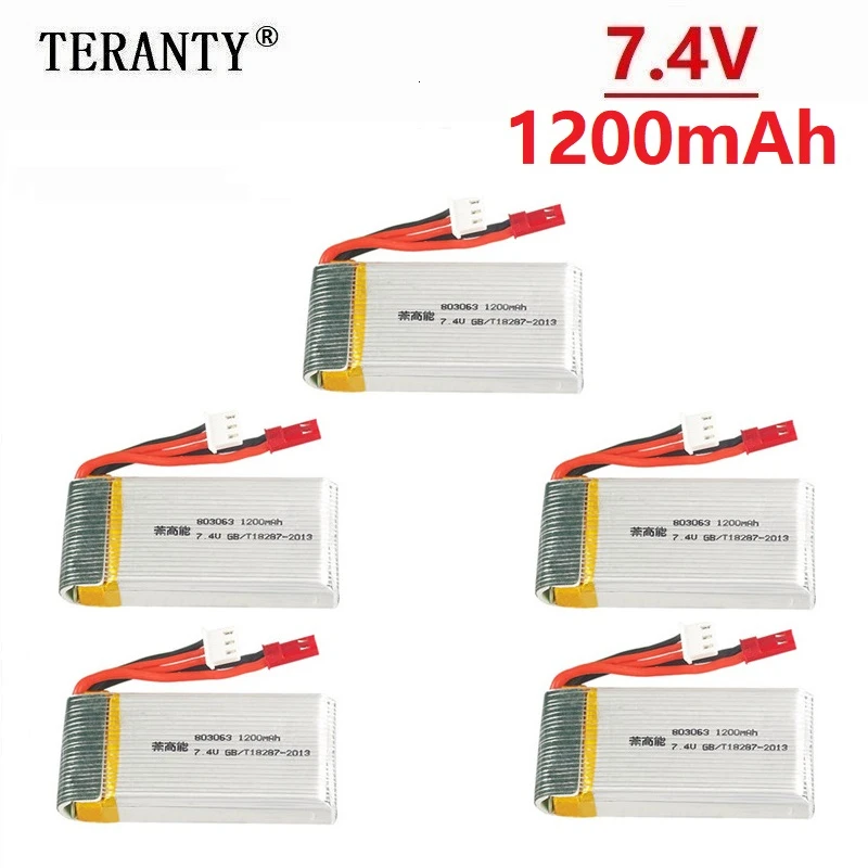 

Для MJX X101 X102 7,4 в 1200 мАч аккумуляторная батарея для Yi zhang X6 H16 H40WH V262 V333 V353B V666 RC Quadcopter запасная часть
