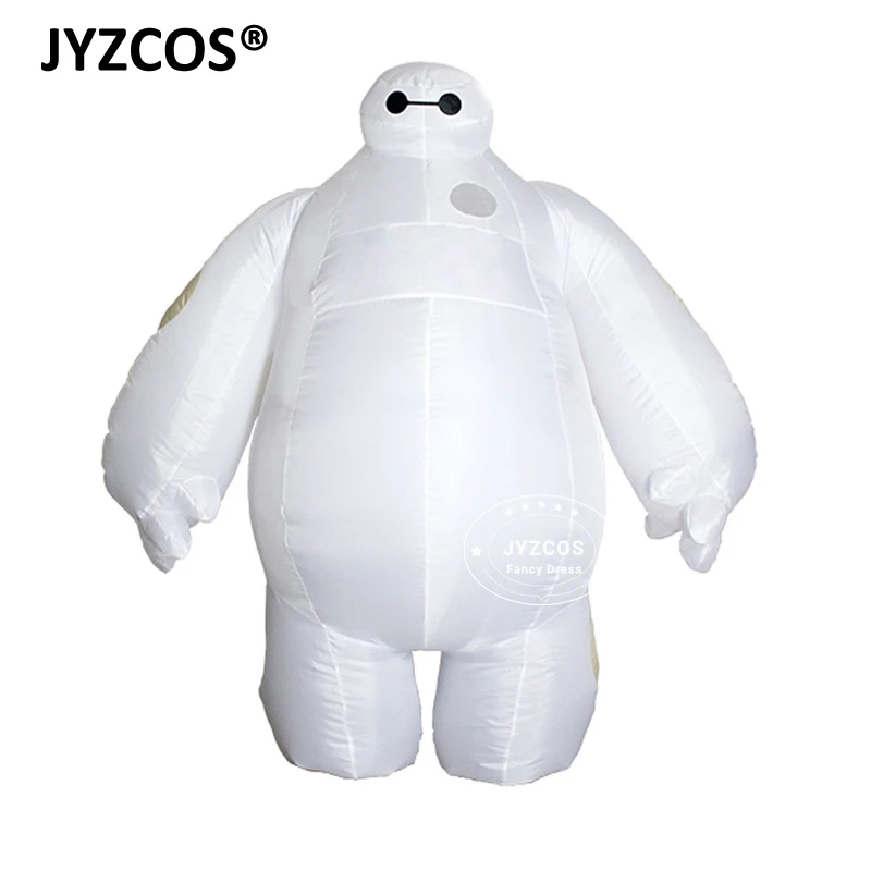 JYZCOS надувной костюм для взрослых Baymax косплея на Хэллоуин новый большого героя 6