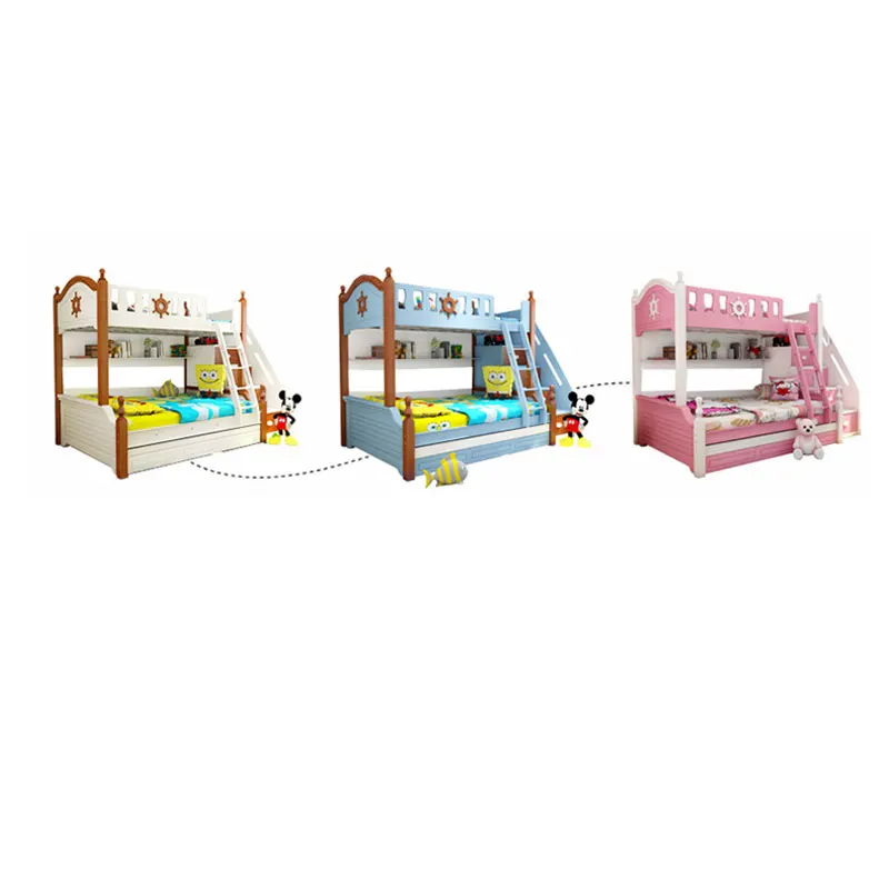 Детская мебель для спальни горячая распродажа современная двухъярусная кровать