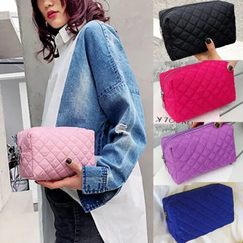 

Women Ladies Multifunction Travel Portable Cosmetic Bag Makeup Case Black Blue Pink Purple Orange Toiletry Organizer Storage